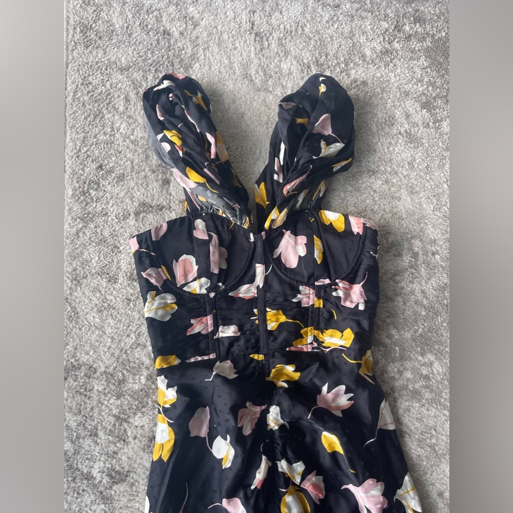 Self-Portrait Black Floral Maxi Dress - Picture 13 of 13